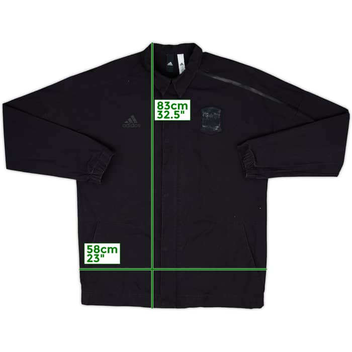 2017-18 Spain adidas Coach Jacket - 8/10 - (M)