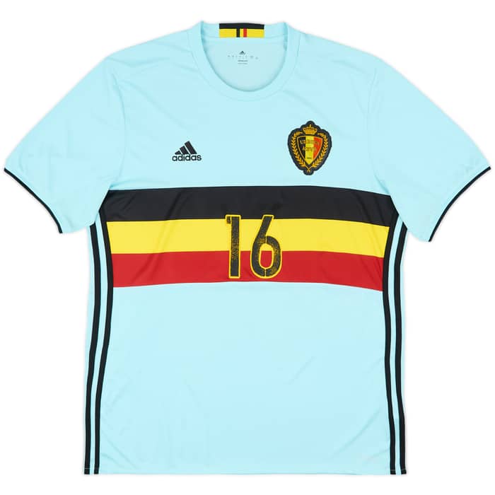 2016-17 Belgium Signed Away Shirt Meunier #16 - 9/10 - (L)