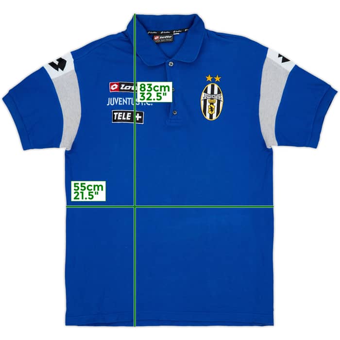 2001-02 Juventus Lotto Polo Shirt - 8/10 - (XL)