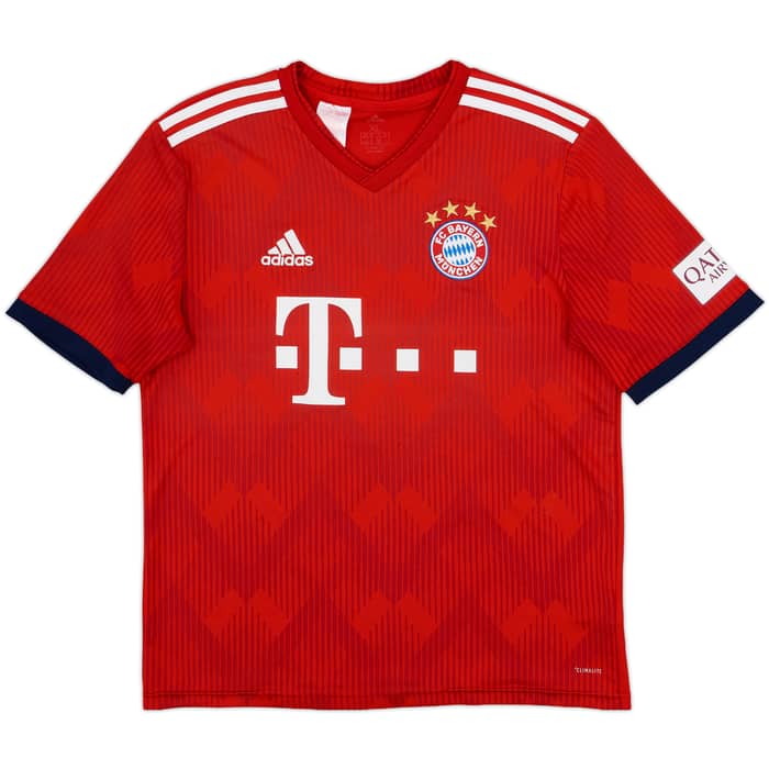 2018-19 Bayern Munich Home Shirt Hummels #5 - 5/10 - (XL.Boys)