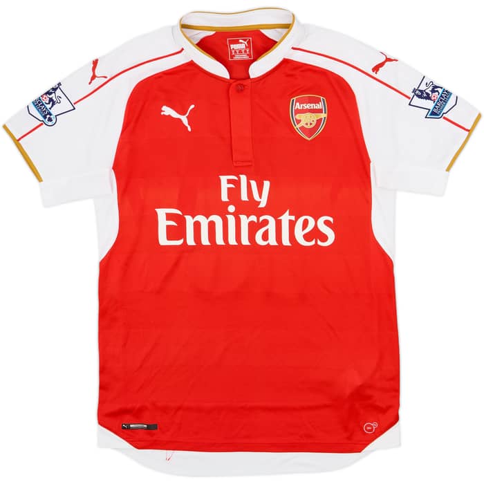 2015-16 Arsenal Home Shirt Ramsey #16 - 8/10 - (M)