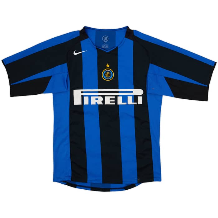 2004-05 Inter Milan Home Shirt - 4/10 - (XL.Boys)