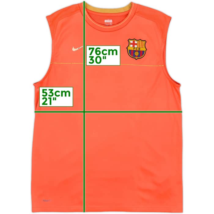 2008-09 Barcelona Nike Training Vest - 5/10 - (L)