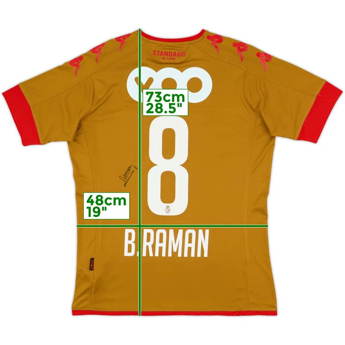 2016-17 Standard Liege Signed Third Shirt B.Raman #8 - 6/10 - (M)