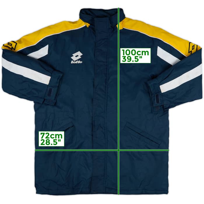 2000-01 Hellas Verona Lotto Padded Bench Coat - 8/10 - (XL)