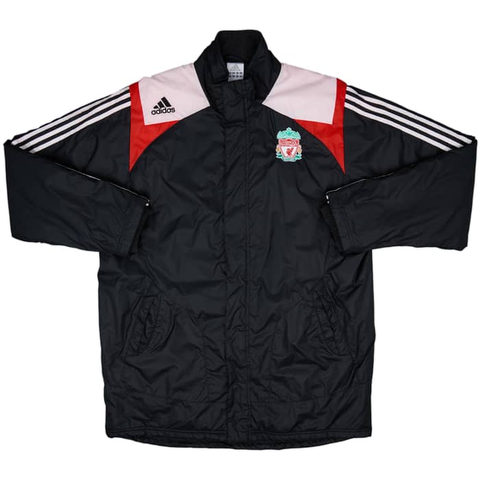 2007-08 Liverpool adidas Padded Bench Coat - 5/10 - (XL)
