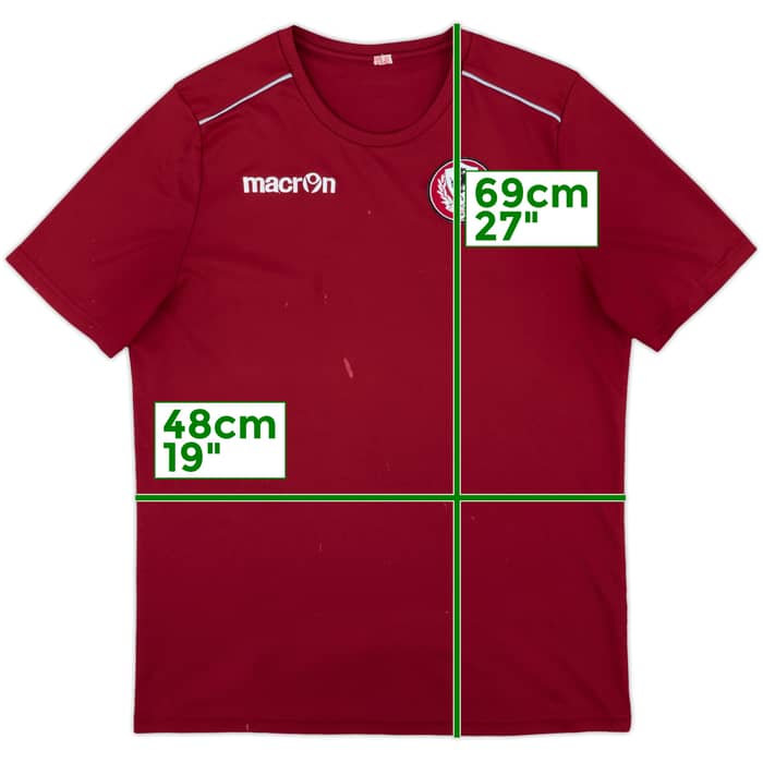 2017-18 Arezzo Macron Training Shirt - 5/10 - (L)