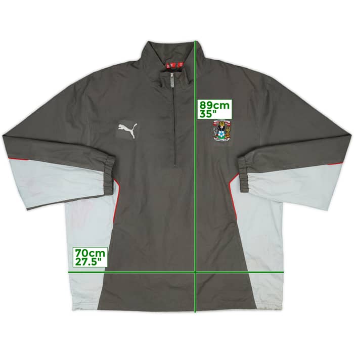 2008-09 Coventry Puma 1/4 Zip Drill Top - 7/10 - (XL)