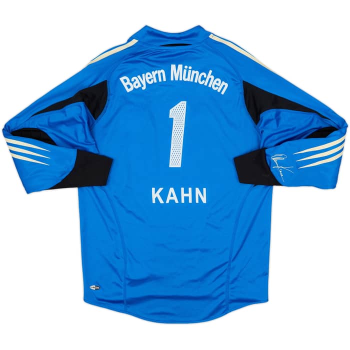 2004-05 Bayern Munich GK Shirt Kahn #1 - 7/10 - (L.Boys)