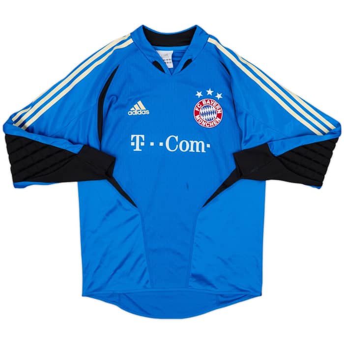 2004-05 Bayern Munich GK Shirt Kahn #1 - 7/10 - (L.Boys)