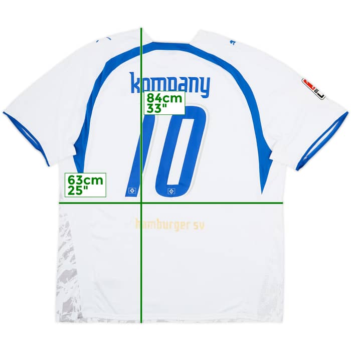 2006-07 Hamburg Home Shirt Kompany #10 - 6/10 - (3XL)