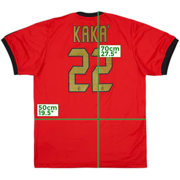 2005-06 AC Milan adidas Training Shirt Kaka #22 - 5/10 - (M)