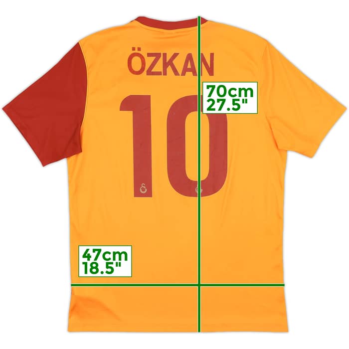 2020-21 Galatasaray Basic Home Shirt Ozkan #10 - 6/10 - (L)