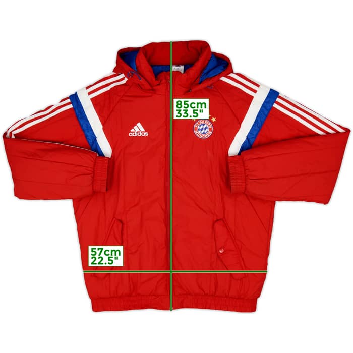 2014-15 Bayern Munich adidas Padded Bench Coat - 8/10 - (L)