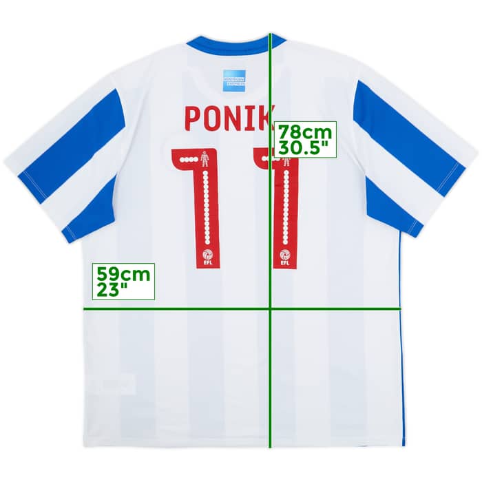 2016-17 Brighton Home Shirt Ponik #11 - 6/10 - (XL)
