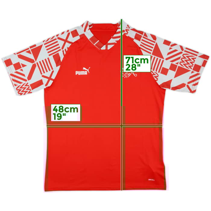 2022-24 Switzerland Puma Pre-Match Training Shirt - 10/10 - (L)