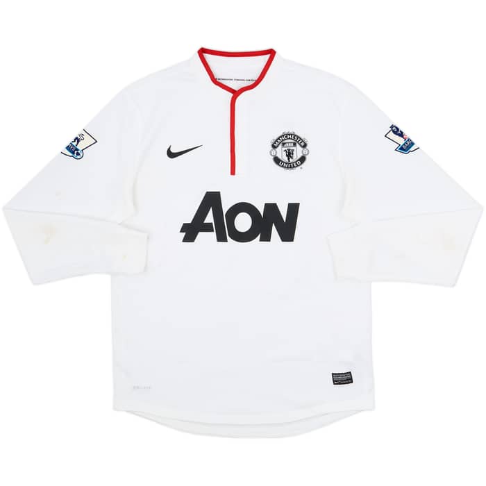 2012-14 Manchester United Away L/S Shirt v.Persie #20 - 8/10 - (M)