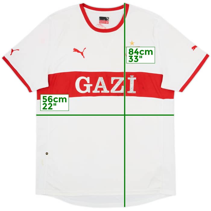2011-12 Stuttgart Home Shirt - 4/10 - (XL)