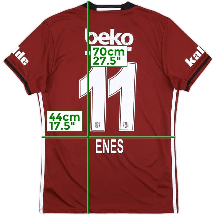 2016-17 Besiktas Third Shirt Enes #11 - 5/10 - (M)