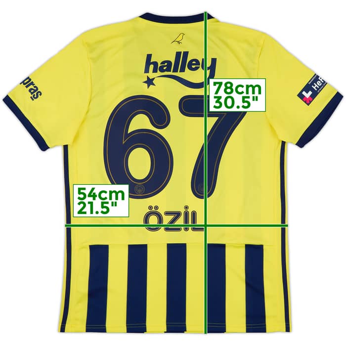 2020-21 Fenerbahce Home Shirt Ozil #67 - 7/10 - (L)
