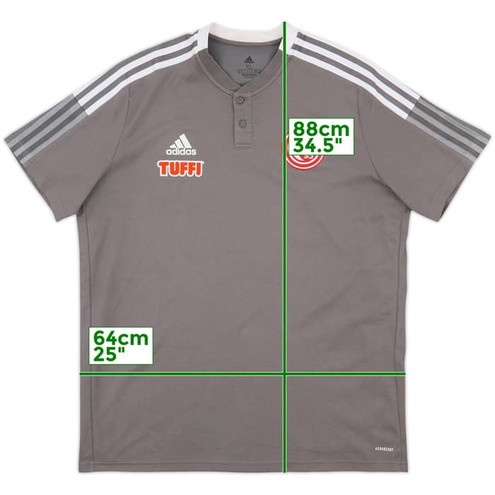 2021-22 Fortuna Dusseldorf Puma Polo Shirt - 9/10 - (XL)
