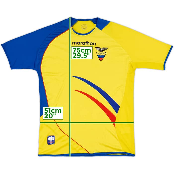 2006-07 Ecuador Home Shirt - 5/10 - (L)