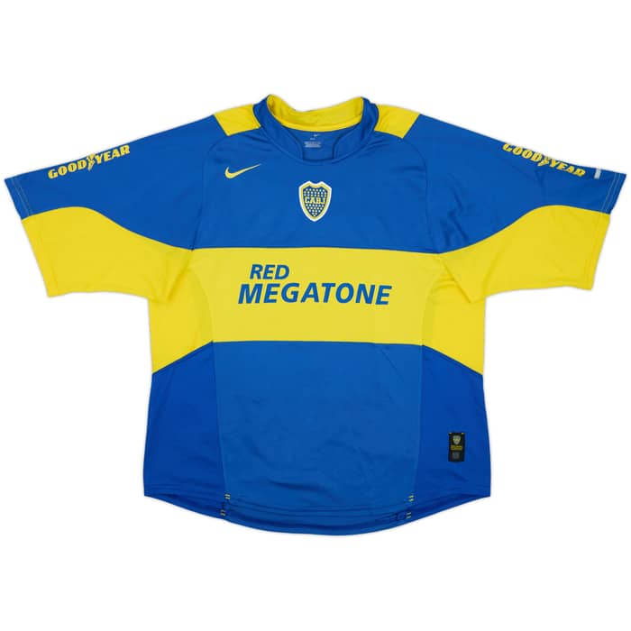 2004-05 Boca Juniors Home Shirt Palermo #9 - 8/10 - (XL)