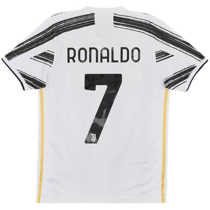 2020-21 Juventus Home Shirt Ronaldo #7 - 8/10 - (S)