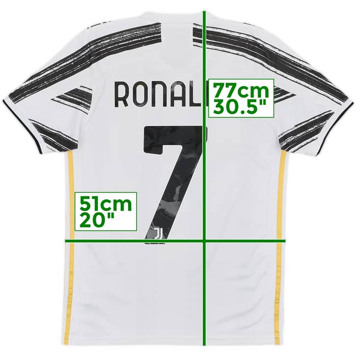 2020-21 Juventus Home Shirt Ronaldo #7 - 8/10 - (S)