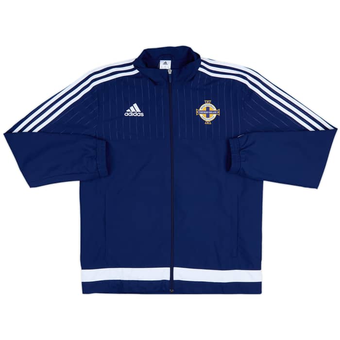 2015-16 Northern Ireland adidas Track Jacket - 8/10 - (M)