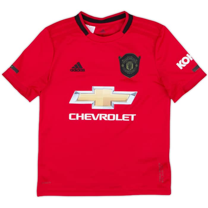 2019-20 Manchester United Home Shirt - 7/10 - (S.Boys)