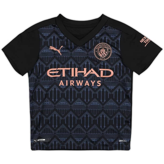 2020-21 Manchester City Away Shirt - 9/10 - (5-6 Years)