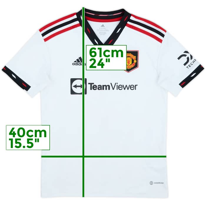 2022-23 Manchester United Away Shirt - 6/10 - (M.Boys)