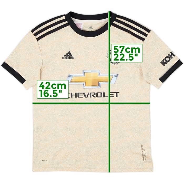 2019-20 Manchester United Away Shirt - 8/10 - (M.Boys)