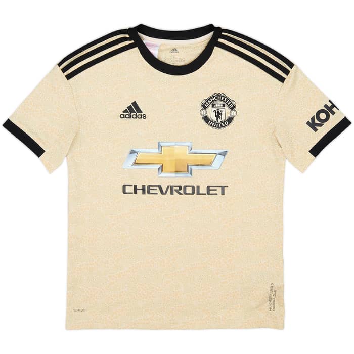2019-20 Manchester United Away Shirt - 10/10 - (L.Boys)
