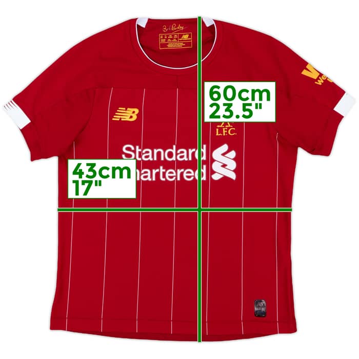 2019-20 Liverpool Home Shirt - 9/10 - (L.Boys)