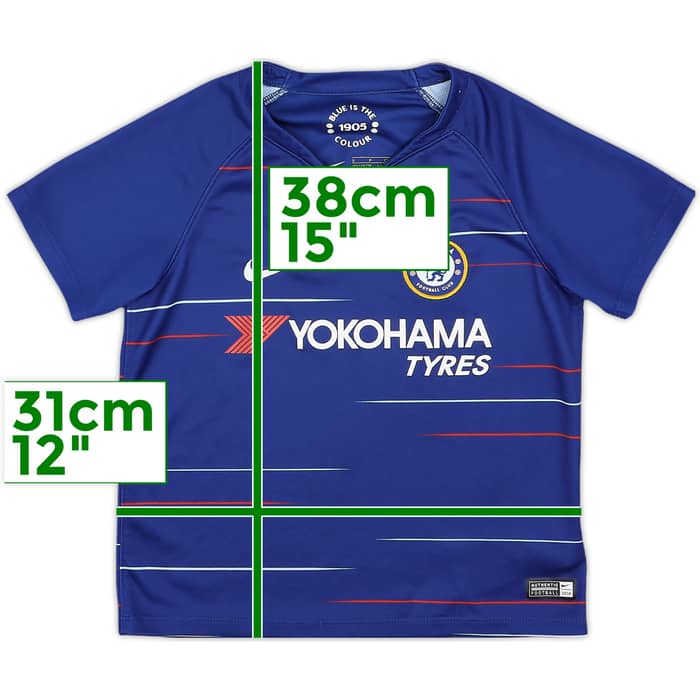 2018-19 Chelsea Home Shirt - 9/10 - (5-6 Years)