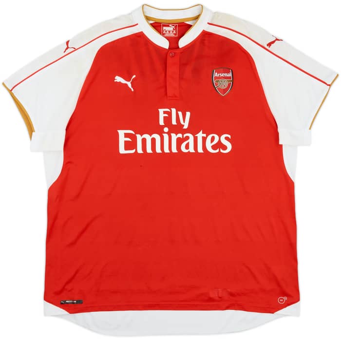 2015-16 Arsenal Home Shirt - 4/10 - (3XL)