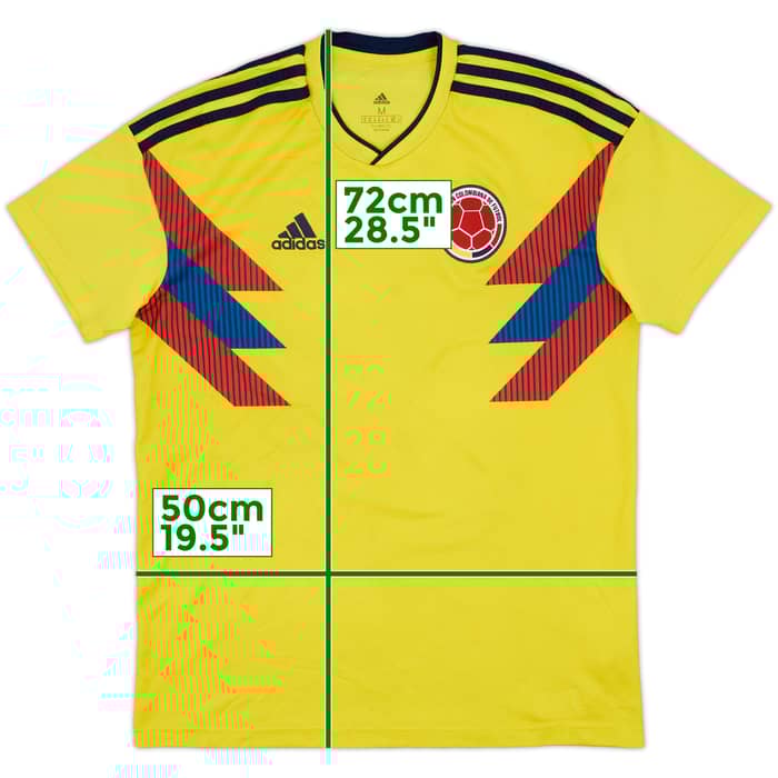 2018-19 Colombia Home Shirt - 6/10 - (M)