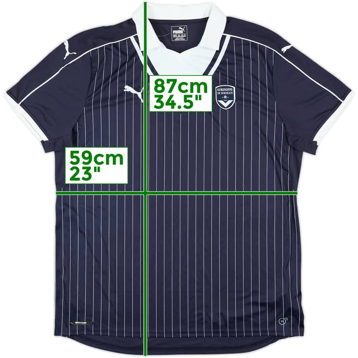 2016-17 Bordeaux Home Shirt - 9/10 - (XXL)