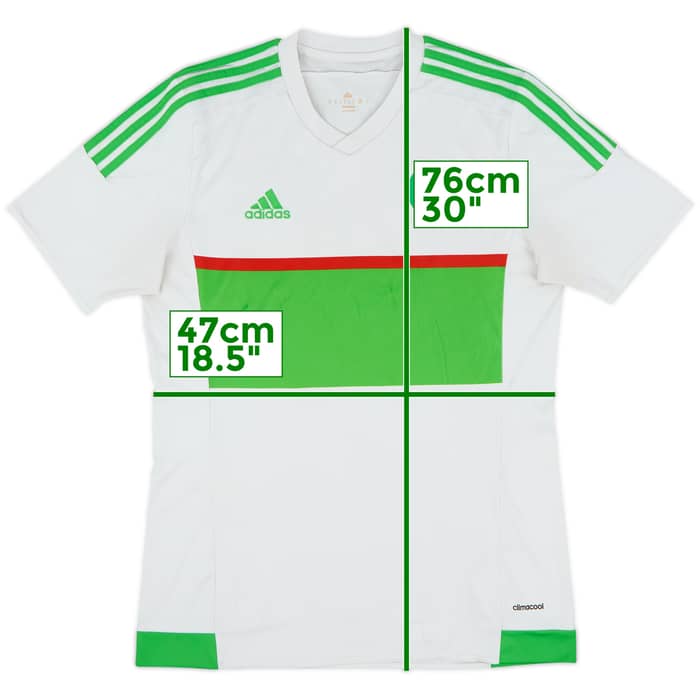 2016-17 Algeria Home Shirt - 8/10 - (M)