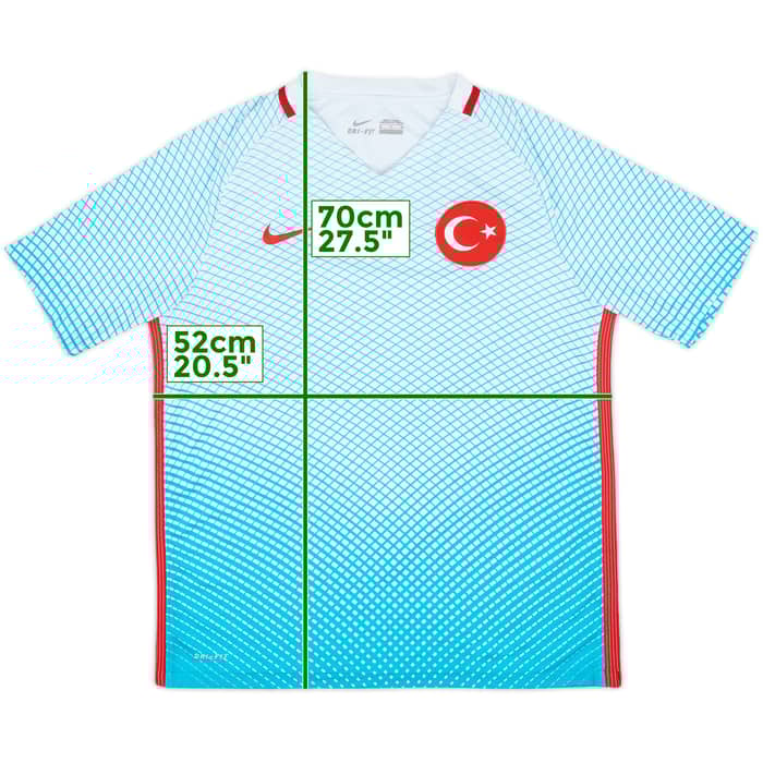 2016-17 Turkey Away Shirt - 7/10 - (M)