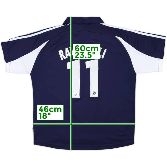 1999-00 Olympique Marseille Away Shirt Ravanelli #11 - 5/10 - (XS)