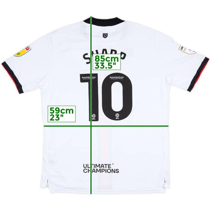 2022-23 Sheffield United Away Shirt Sharp #10 - 7/10 - (4XL)