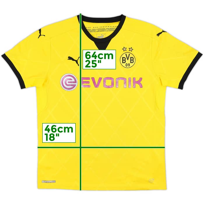 2015-16 Dortmund European Home Shirt - 5/10 - (L)