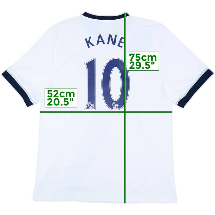 2015-16 Tottenham Home Shirt Kane #10 - 9/10 - (XXL)