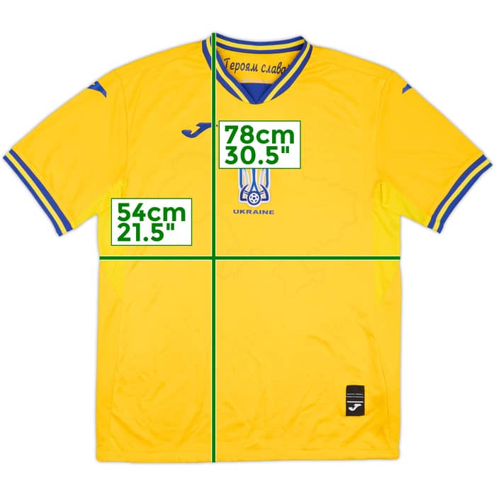 2021-23 Ukraine Home Shirt - 9/10 - (XL)