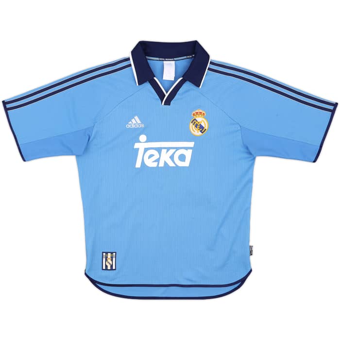 1999-00 Real Madrid Third Shirt Raul #7 - 7/10 - (S)