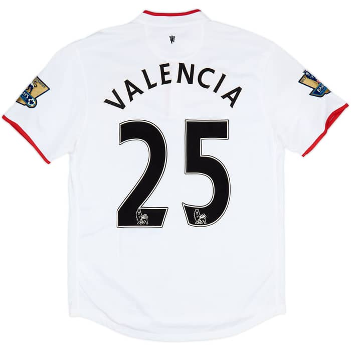 2012-14 Manchester United Away Shirt Valencia #25 - 5/10 - (M)