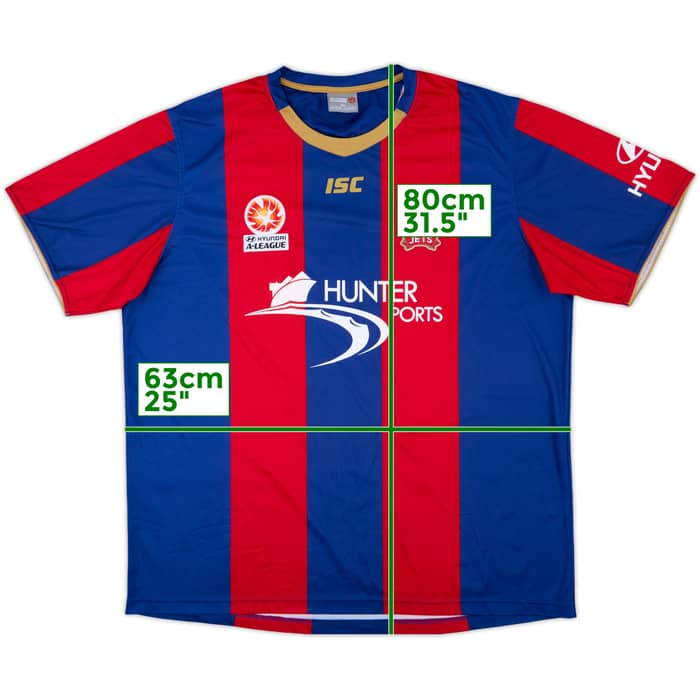 2011-13 Newcastle United Jets Home Shirt - 10/10 - (5XL)